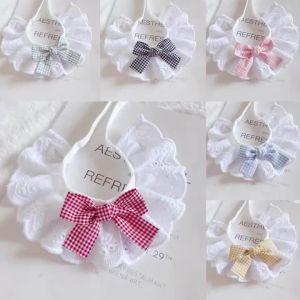 Cute Pet Scarf Cat Bow Scarf Decorative Bib Dog Neck Saliva Bag Accessories Cat Accessories
