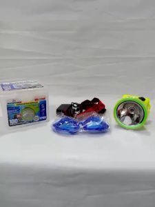 Senter Kepala Diving Menyelam Super Terang 100 Watt Mitsuyama MS-219P Headlamp Cahaya Putih 100W