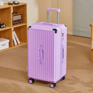 Large Capacity 2025 New Womens Luggage Bag with Combination Lock Travel Wheel ABS Material Casual Style Handbag for Travel