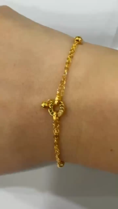 Poh Heng Jewellery 22K Connexus Bracelet in Yellow Gold[Price By Weight]