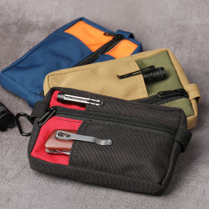 Túi Đựng Dụng Cụ Chiến Thuật Ngoài Trời Edc Đa Chức Năng Đeo Vai Hai Lớp Dây Đeo Vai Túi Treo Nhỏ Phụ Kiện Du Lịch Leo Núi Túi Linh Tinh Túi Vòng Eo