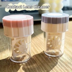 Manual Rotating Contact Lens Cleaner Storage Box