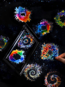 Decorative PET Sticker Pack Adhesive Background Pattern Handmade Scrapbooking Artistic Vintage Style Paper Crafts