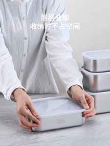 304 stainless steel inner liner electric lunch box plug-in heat preservation automatic heating