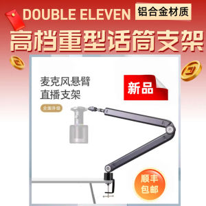 Aluminum Alloy Full Metal Reinforced Arm Stand for Microphone Hidden Cable Design Strong And Durable Audio Video Accessory