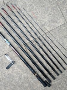 DiJia FURAMA สตรีม น้ำหนักเบา อุปกรณ์ดั้งเดิมส่วน ฤดูใบไม้ร่วง คันเบ็ดเมเปิ้ลคันเบ็ดคาร์บอนไฟเบอร์แบบแข็งพิเศษ