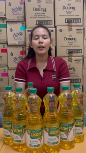 พิเศษ น้ำมันปาล์ม น้ำมันมรกต 1 ลิตร แพค 3 ขวด และ แพค 4 ขวด