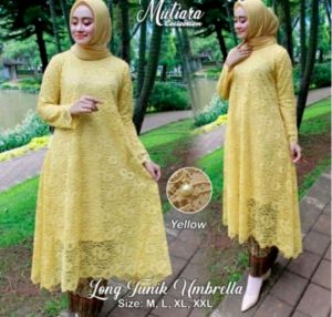 Desi fashion03 - Setelan Kebaya Brukat Umbrella Kebaya Tunik Brokat Kebaya Modern Kebaya Wisuda Kebaya Lamaran Kebaya Pesta