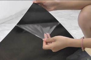 60PCS 45X45CM Marble Vinyl Tiles & Self Adhesive Waterproof PVC Floor Stickers