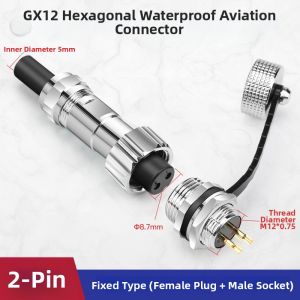 kuicc | Hexagonal Waterproof Aviation Connector Cables 2-5 Cores