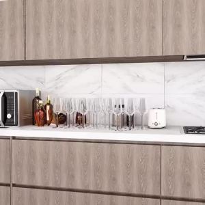 Christmas Gold Hanging Wine Glass Rack 304 Stainless Steel