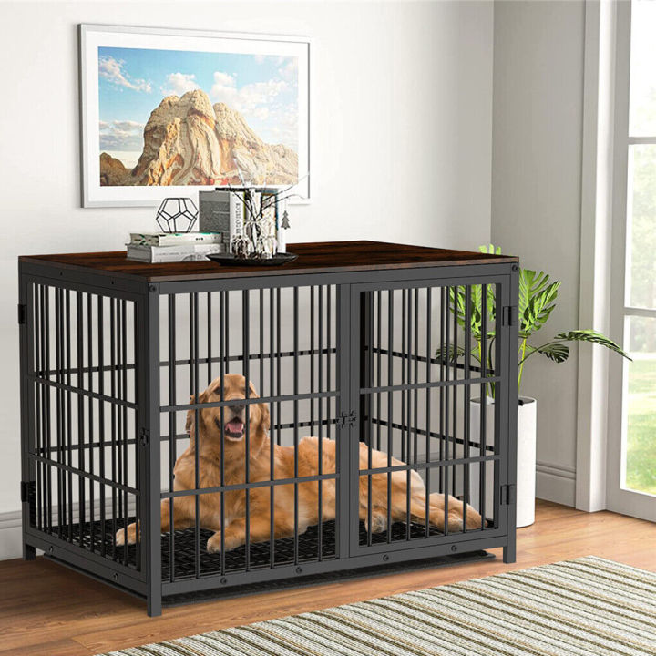BingoPaw กรงสุนัข Heavy Duty Dog Crate Furniture Style กรงหมา กรงสำหรับ