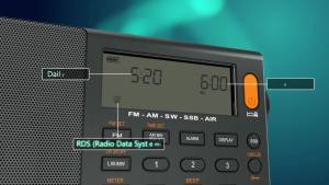 XHDATA D808 Radio Cầm Tay AM/FM/SW/MW SSB AIR RDS Full Band Với Âm Thanh Sâu Đa Chức Năng Pin Sạc Âm Thanh Nổi Đen/Xám