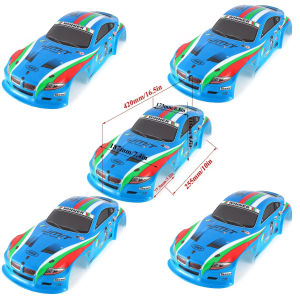 NEEBRC 1/10 RC Car Shell 190/195mm Width Painted Body PVC Cover for 1:10 RC Racing Drift Touring Car HSP Yokomo Hpi ZD TAMIYA