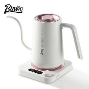 Bincoo Điện ấm đun cà phê Nhiệt Độ Điều Khiển Tay Brewer Chuyên Nghiệp Ấm đun nước gia dụng Thông Minh Ấm Đun Nước Cho Văn Phòng Và Ngoài Trời 900Ml