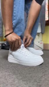 Sepatu AWDS Stepping Certain 001 Fullwhite Sepatu Sneakers Pria Wanita Bnib