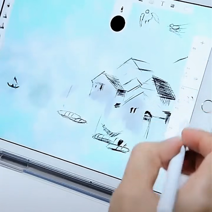 Universal Stylus Pen for Huawei Matepad 10.4 11 SE Air 11.5 Pro 13.2 - Palm Rejection