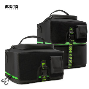 Booms Fishing RC4 Fishing Bag Large Multi-function Reel Storage Cover Case Multi-layer Fishing Tackle outdoors Tools Backpack