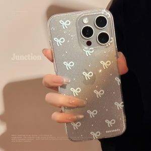 CrashStar เคสโปร่งใสกันกระแทก TPU แบบนิ่มเคสโทรศัพท์กลิตเตอร์ดีสำหรับ iPhone 15 14 Pro Max Plus 13 12 11 Pro Max เคสโทรศัพท์แบบใสแวววาวแฟชั่นส่องแสงเป็นประกายระยิบระยับเรียบขายดี