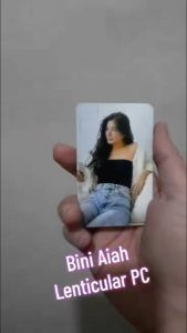 Bini Aiah Lenticular Photocards and Lenticular Postcards