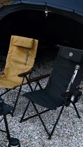 [Woodz] SHINETRIP 05 Series Tactical Recliner Folding Camping Chair Foldable Chair Kerusi lipat Camping