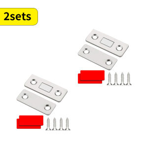 2/8 sets of door stopper magnetic suction door closers invisible door stopper used for drawers wardrobe sliding doors