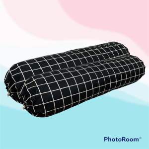 Sarung Guling Warna Gelap Motif Gambar 90x35cm Katun Polymicro Berkualitas