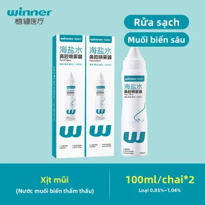 Winner | Xịt Mũi Dung Dịch Isotonic 0.9%