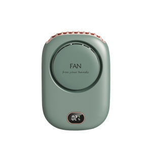 Di Động Lười Treo Cổ Quạt Mini Làm Mát Quạt Không Cánh Bladeless USB Sạc Thể Thao Làm Mát Cho Thể Thao Ngoài Trời Du Lịch
