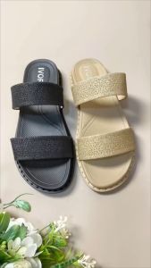 IVORY Sandal Wanita Slip On Cantik Import SL25-60