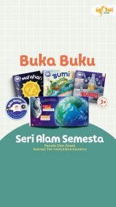 Buku Cerita Anak Bergambar Seri Alam Semesta Matahari Bumi Bulan - GIP