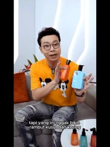 Wonderlux Bring Me To Life! Shampoo to Volume & Repair Hair Damage For Sensitive Scalp Sampo Rambut Rusak Patah Kering 250ml