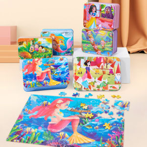 Educational Puzzle Toys for Children 3-8 Years Old Boys Girls Kindergarten Gifts Wooden Jigsaw Puzzles Brain Teasers