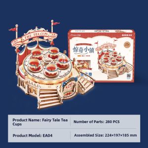 JINWUCHUANGYI | Creative Wooden DIY Cuckoo Clock Puzzle Gift