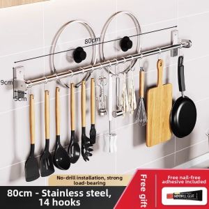 B&W | Multifunction No-Drilling Kitchen Hook Rail