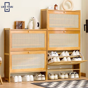 ตู้รองเท้า 2/3 ชั้น ตู้เก็บรองเท้า ความจุขนาดกันฝุ่นและกันน้ําเหมาะสําหรับรองเท้าหลายคู่ตู้รองเท้า พื้นที่เก็บของหลังประตู shoe rack