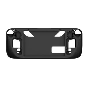 【New Arrival】 Silicone Storage Case Anti Slip Soft Shell Game Console Full Cover with Foldable Bracket Replacement Accessories for Steam Deck