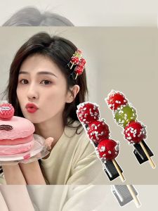 เครื่องประดับผมรูปลูกชิ้นหิมะ คลิปหนีบผมรูปปากเป็ด คลิปหนีบผมสไตล์เกาหลี คลิปหนีบผมด้านข้าง คลิปหนีบผมส่วนบนของศีรษะ เครื่องประดับผมแฟชั่น