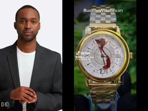 Đồng hồ bản đồ Poljot Nga – Việt PJ171-1