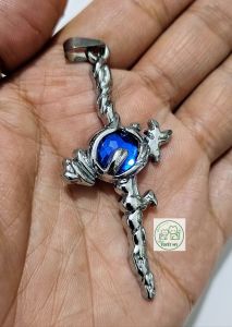 [Tặng Dây] MẶT DÂY KIẾM TIÊN ĐÍNH HẠT XANH