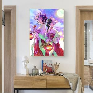 Bandai | The Apothecary Diaries Maomao Jinshi Poster diamond painting No Framed Club Bar Wall Art Painting Bedroom Study Home Decor Gift