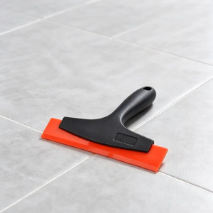 Plastic Spatula Gap Filling Tool Grout Agent Scraper Trowel Remove Surface Tile Construction Tool High-Quality Non-Slip Handle Window Squeegee with Sharp Clean Edge for Home Improvement
