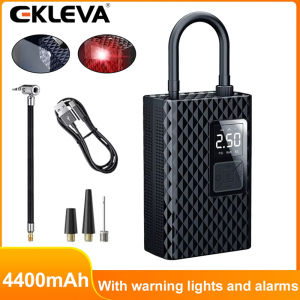 EKLEVA 150PSI Rechargeable Air Pump Tire Inflator Portable Compressor Digital Cordless Car Tyre Inflator For Motocycle Bicycle Balls