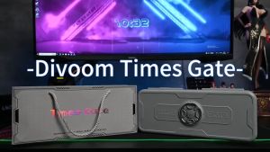 Divoom Times Gate - Pixel Art Informative LED Display | 1 Year Warranty