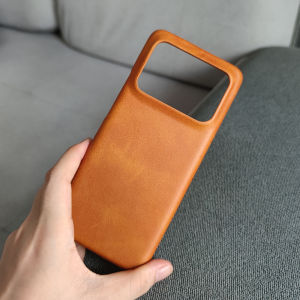 Leather Material Non-Fingerprint Sticking Half-Cover Hard Shell Case for Xiaomi Mi 11 Ultra 11 pro 12S Large Hole Business Protection Case