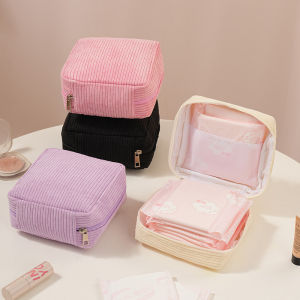 Sanitary Napkins Organizer Bags Women Portable Makeup Lipstick Travel Organizer Bag Multifunctional Mini Earphone Storage Pouch