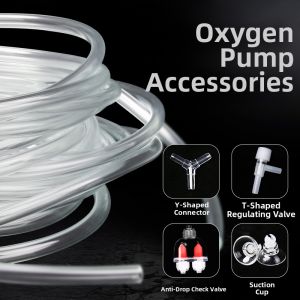 Airstone Check Valve Tee Regulating Oxygen Pump Accessories