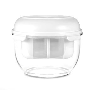 Greek Yogurts Strainer with Lid and Ultra Fine Mesh High-Capacity for Cheese Kefir & Nut Milk [Vodool Shophouse]