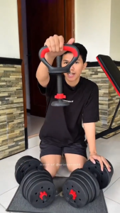 Dumbbell Set for Men 10/20/30/40 kg Adjustable Barbell Set Weights Workout Gym Equipment Dumbell Set