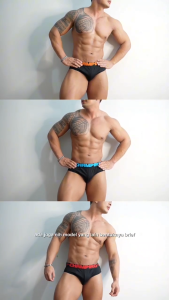 Champiro Celana Dalam Pria 3 pcs Sport Brief C0339C
